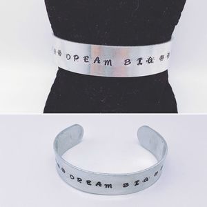 Engraved by hand Cuff Bracelet